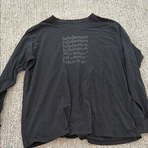 Lululemon Black Long Sleeve Shirt